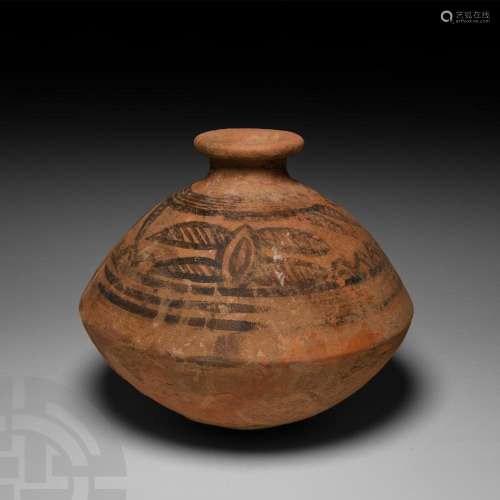 Western Asiatic Painted Terracotta Vase