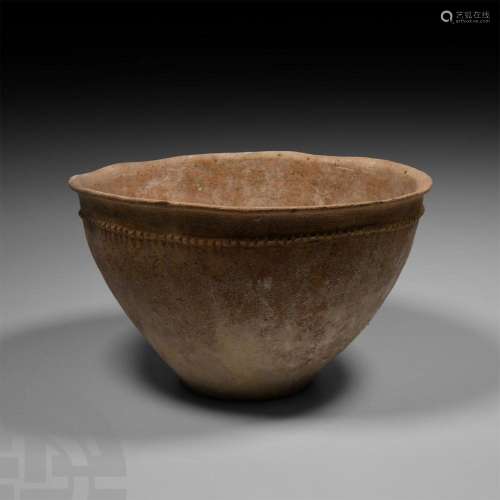 Bronze Age Prick Dot Decorated Bowl