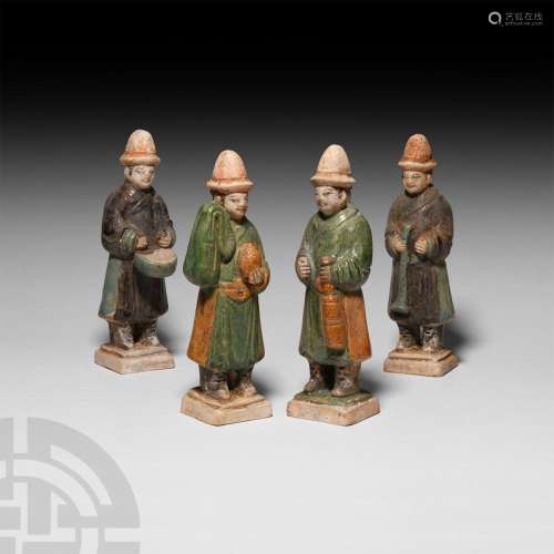 Chinese Ming Musician Set