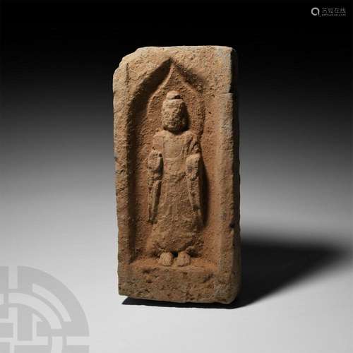 Chinese Wei Buddha Brick