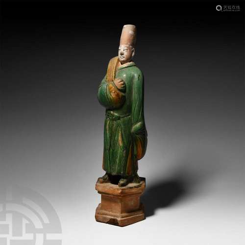 Chinese Ming Attendant Figure