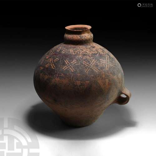 Chinese Neolithic Painted Jar