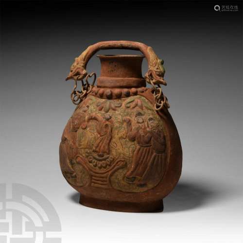 Chinese Style Funerary Vessel