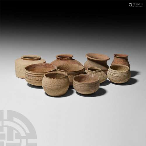 Indus valley Pottery Vessel Group