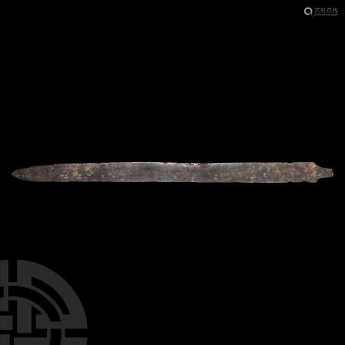 Romano-Sarmatian Semi-Spatha Sword Blade
