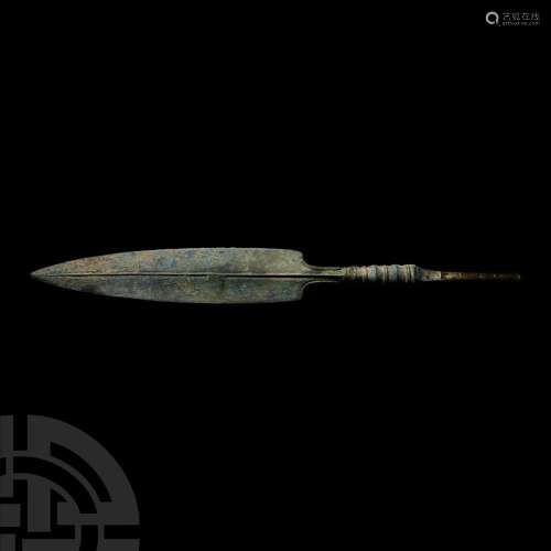 Marlik Decorated Spearhead