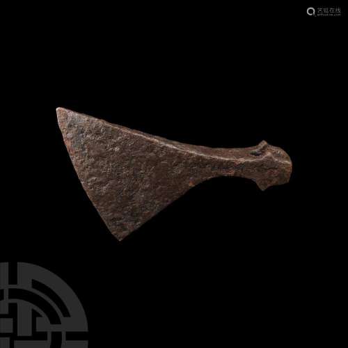 Viking Age Triangular-Bladed Axehead