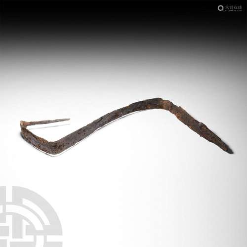 Iron Age Celtic La Tene Ritually Bent Sword