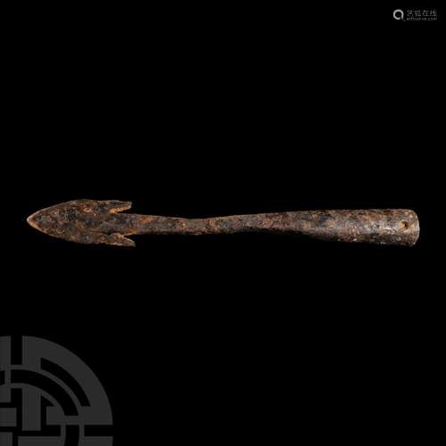 Late Viking Age Socketted Javelin Head