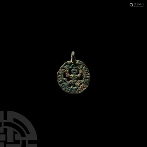 Viking Age Pendant with Bound Figure