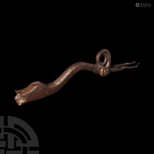 Medieval Spanish Snake Doorknocker