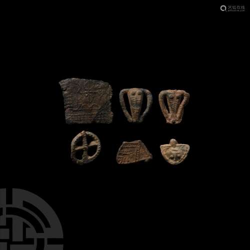 Medieval Pilgrim Badge Fragment Group