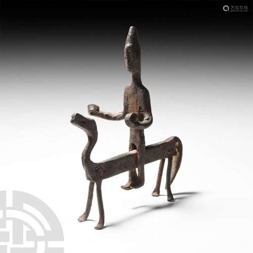 Dogon Masai Iron Tribal Sculpture