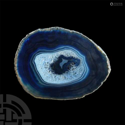 Large Cut and Polished Agate Plate