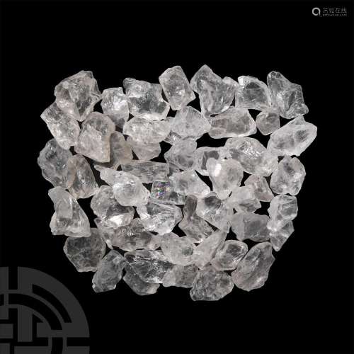 Quartz Crystal Chunk Group