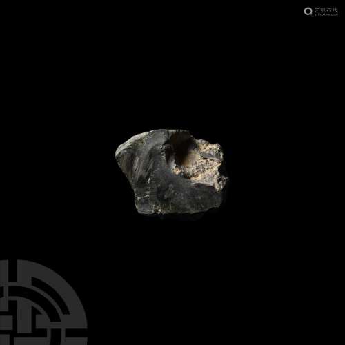 Bronzite Chondrite Meteorite