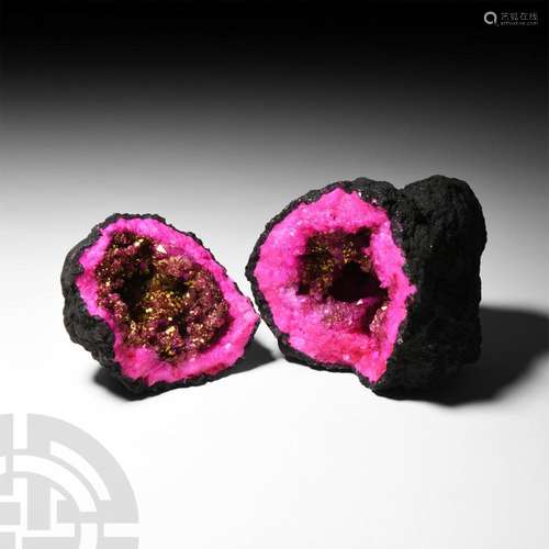 Coloured Quartz Geode