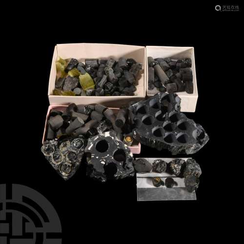 Historic Tourmaline Drilled Core and Host Collection
