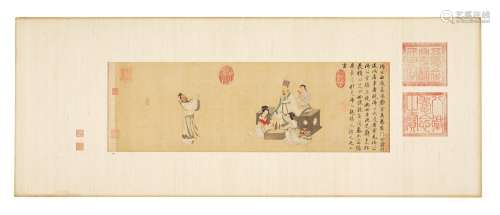 AFTER ZHAO MENGFU (1254-1322)  Li Yiji's Audience with L...