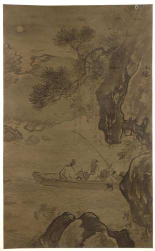 ANONYMOUS, ZHE SCHOOL STYLE Scholars in a River Landscape