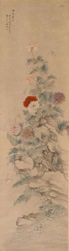 ATTRIBUTED TO ZOU YIGUI (1686-1722)  Peony