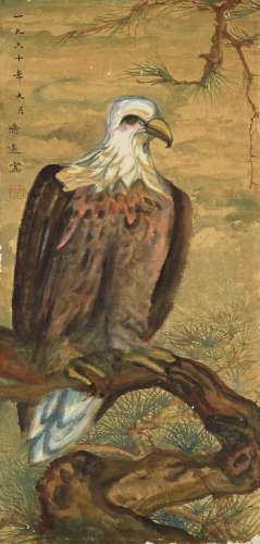 WANG JIYUAN (1893-1975) Eagle, 1960