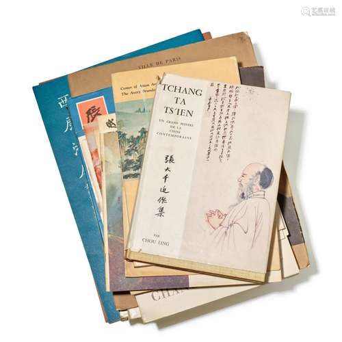 A COLLECTION OF PRINTED MATERIALS ON ZHANG DAQIAN (1899-1983...