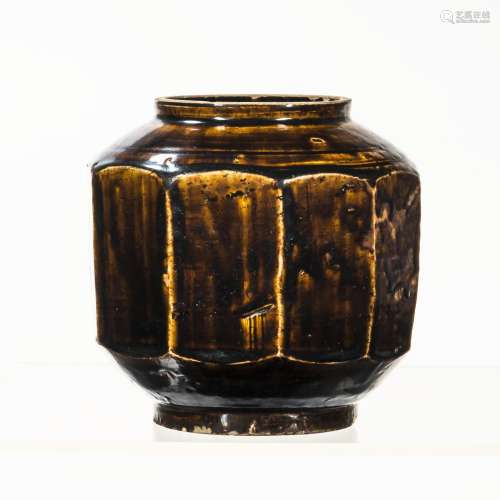 Brown-glazed "Honey" Jar