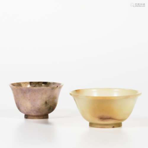Two Jade/Hardstone Bowls