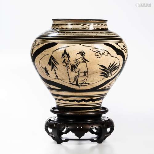 Cizhou Ware Wine Jar