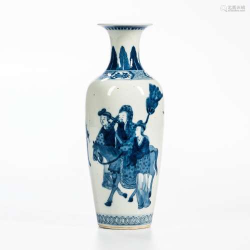 Blue and White Vase