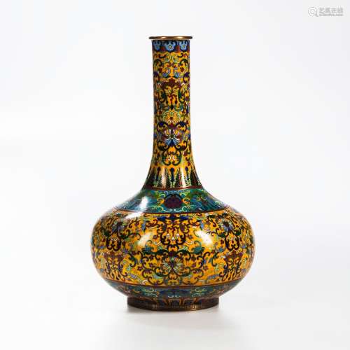 Cloisonne Bottle Vase