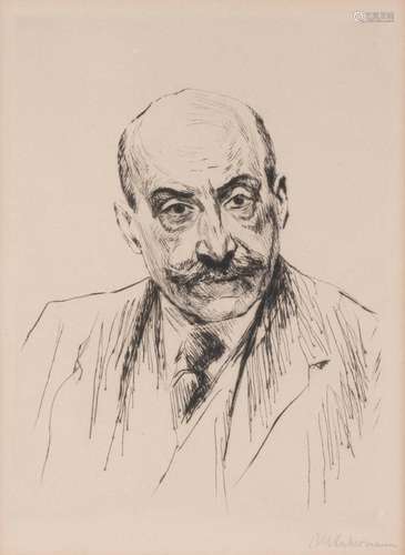 MAX LIEBERMANN SELBSTBILDNIS