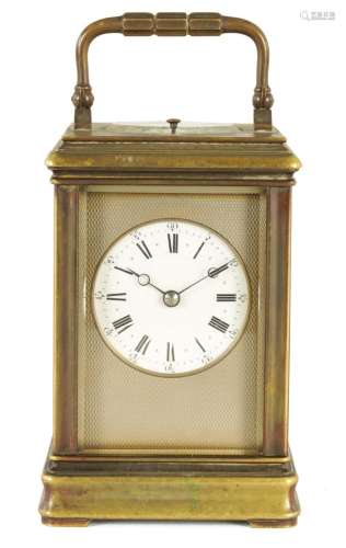 MARGAINE. A LATE 19TH CENTURY FRENCHREPEATING CARRIAGE CLOCK