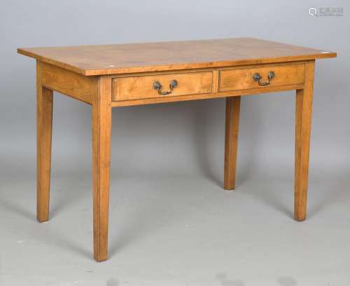 A modern solid oak side table by Batheaston Bespoke Furnitur...