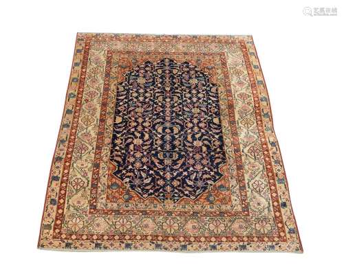 A TABRIZ RUG, approximately 238 x 158cm