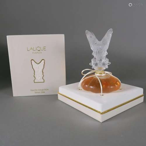 LALIQUE, <br />
Flacon de parfum, modèle " les fées&quo...