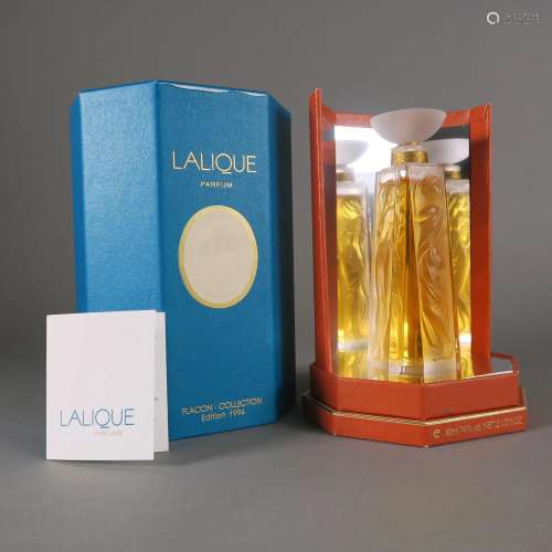 LALIQUE, <br />
Flacon de parfum, modèle "Les muses&quo...