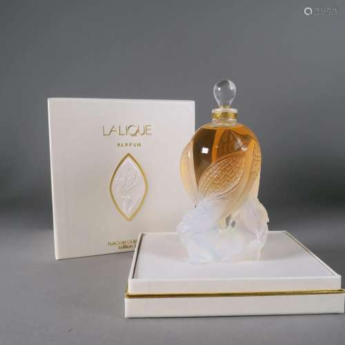 LALIQUE,  <br />
Flacon de parfum, modèle "Les elfes&qu...