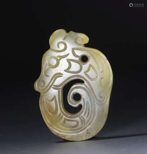 Wetern Zhou coiling dragon ornament
