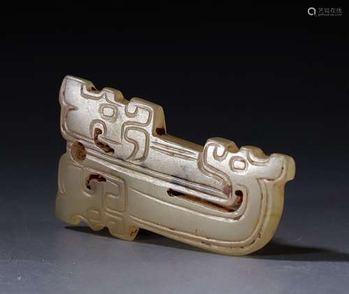 Spring and autumn jade carved dragon