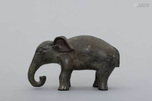 Tang bronze elephant