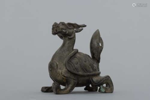 Tang bronze turtle