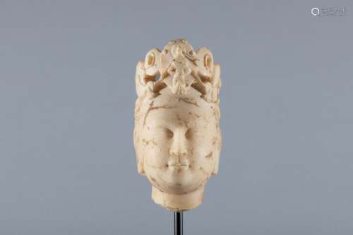 Northern Qi marble buddha head