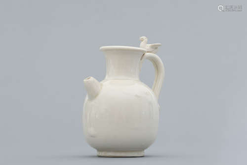 Tang Xing white glazed ceramic wine-jug
