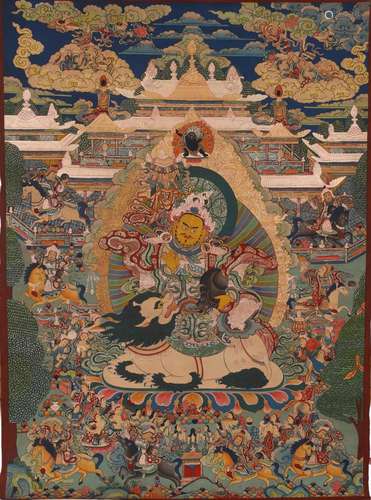 A TIBETAN THANGKA