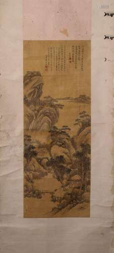 QING DYNASTY: A CHINESE PAINTING