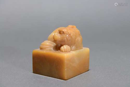 QING DYNASTY: A SHOUSHAN SEAL