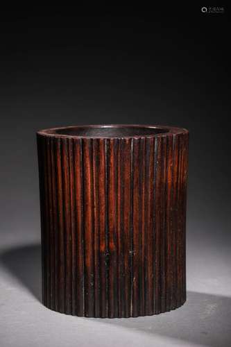 QING: A ZITAN BRUSHPOT