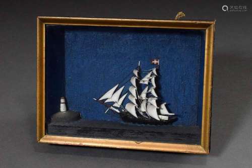 Small diorama with half model "Tw